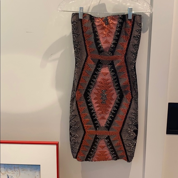 Sequin Tube Dress - Picture 1 of 3